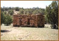 Historic brick structure on the Westwood Ranches property